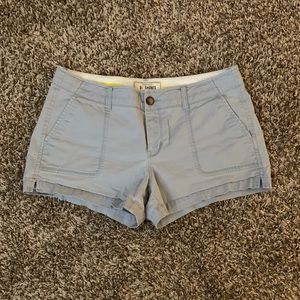 Old navy light blue women's shorts.